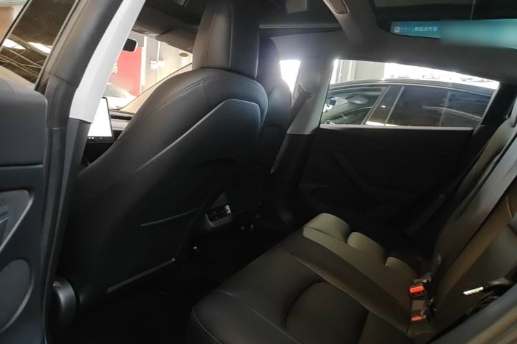 Used Tesla Model 3 2021 Standard Range Rear-Drive Upgraded Version Left Rear Seat