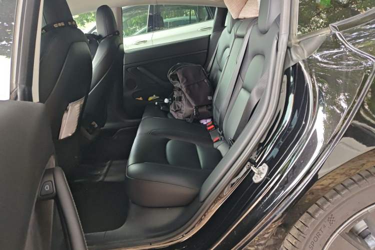 Used Tesla Model 3 2021 Standard Range Rear-Wheel Drive Upgraded Version 3D6 Left Rear Seat