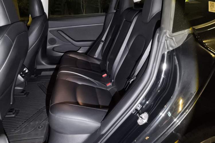 Used Tesla Model 3 2021 Standard Range Rear-Wheel Drive Upgraded Version 3D6 Left Rear Seat