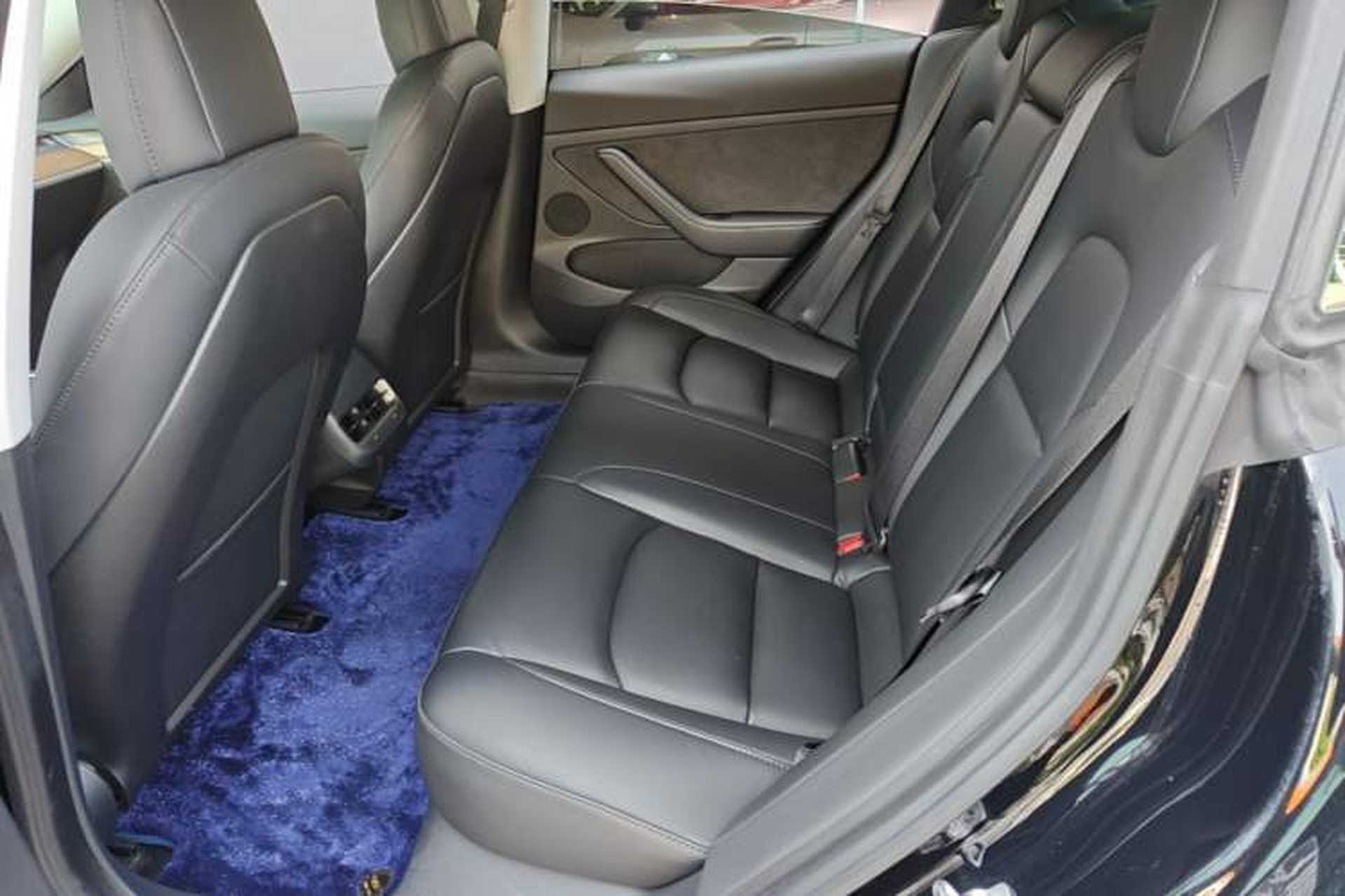Used Tesla Model 3 2021 Standard Range Rear-Wheel Drive Upgraded Version 3D6 Left Rear Seat