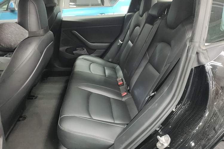 Used Tesla Model 3 2021 Standard Range Rear-Wheel Drive Upgraded Version 3D6 Left Rear Seat