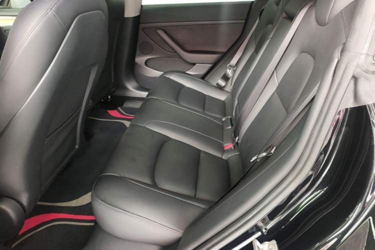 Used Tesla Model 3 2021 Standard Range Rear-Wheel Drive Upgraded Version 3D6 Left Rear Seat