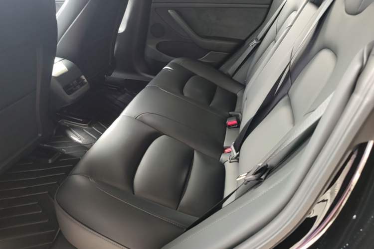 Used Tesla Model 3 2021 Standard Range Rear-Wheel Drive Upgraded Version 3D6 Left Rear Seat
