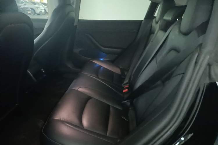 Used Tesla Model 3 2021 Revised Version Standard Range Rear-Wheel Drive Upgraded Edition 3D1 Left Rear Seat