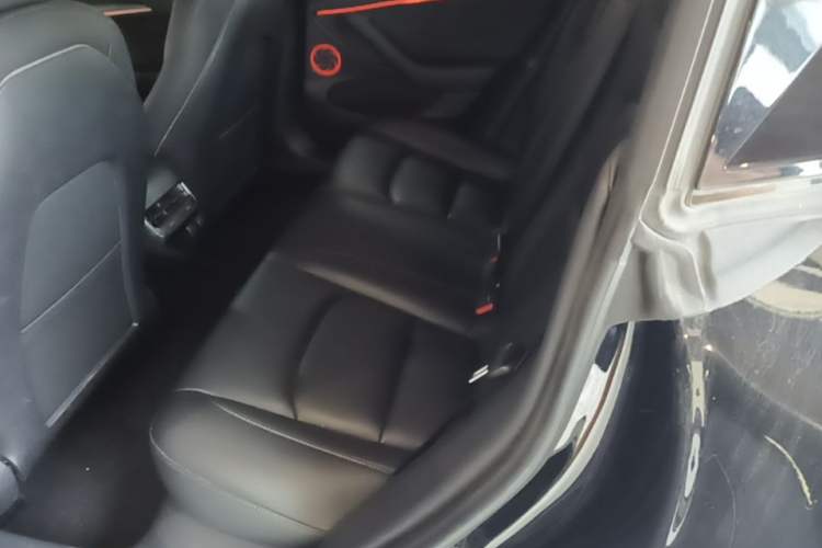Used Tesla Model 3 2021 Revised Version Standard Range Rear-Wheel Drive Upgraded Edition 3D1 Left Rear Seat