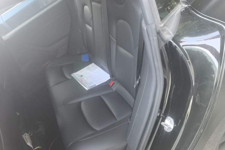 Used Tesla Model 3 2021 Performance High-Performance All-Wheel-Drive Version 3D6 Left Rear Seat