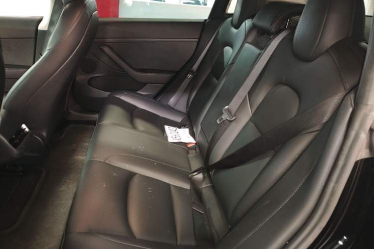 Used Tesla Model 3 2021 Standard Range Rear-Wheel Drive Upgraded Version 3D6 Left Rear Seat