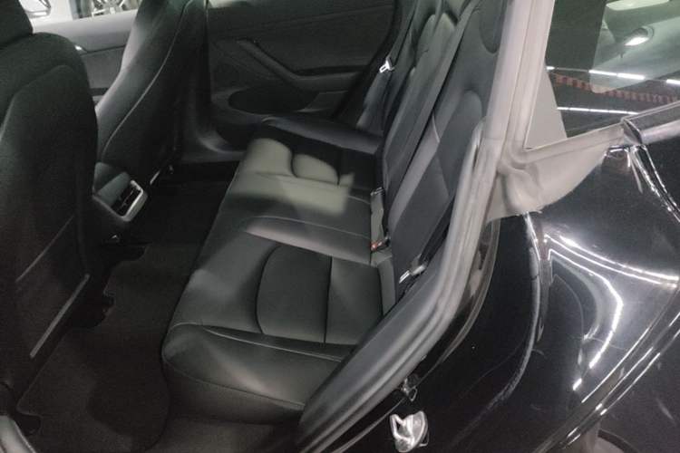 Used Tesla Model 3 2021 Standard Range Rear-Drive Upgraded Version Left Rear Seat