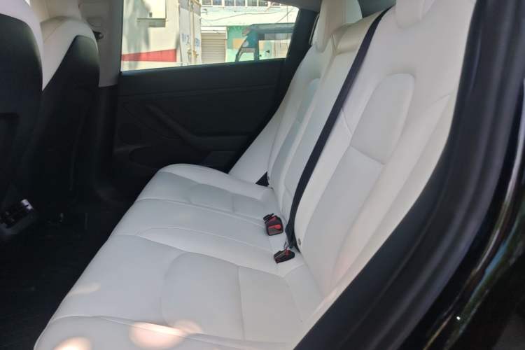 Used Tesla Model 3 2021 Standard Range Rear-Drive Upgraded Version Left Rear Seat