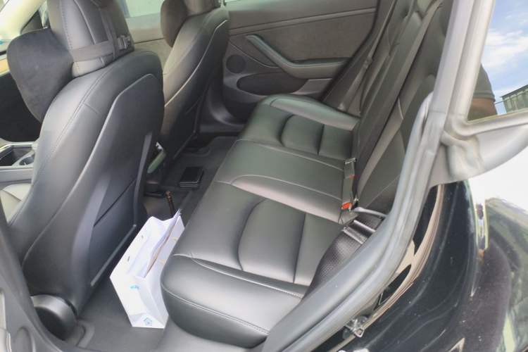 Used Tesla Model 3 2021 Standard Range Rear-Drive Upgraded Version Left Rear Seat