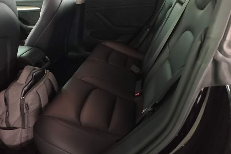 Used Tesla Model 3 2021 Revised Version Standard Range Rear-Wheel Drive Upgraded Edition 3D1 Left Rear Seat