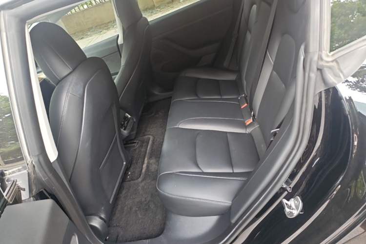Used Tesla Model 3 2021 Revised Version Standard Range Rear-Wheel Drive Upgraded Edition 3D1 Left Rear Seat