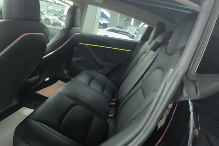Used Tesla Model 3 2021 Revised Version Standard Range Rear-Wheel Drive Upgraded Edition 3D1 Left Rear Seat