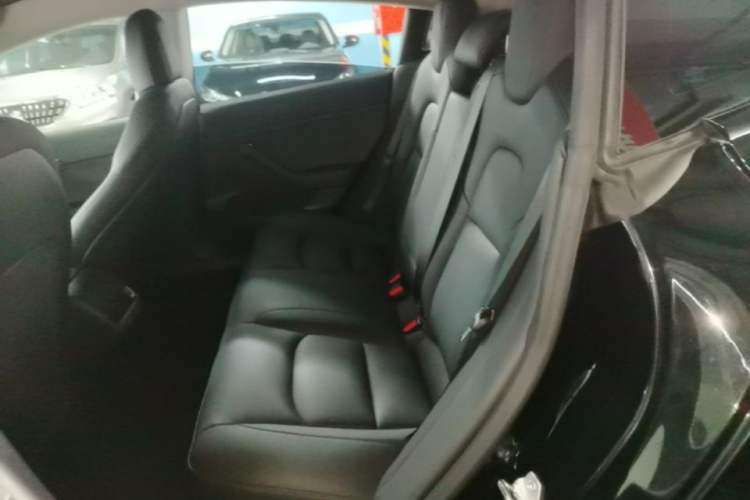 Used Tesla Model 3 2021 Standard Range Rear-Wheel Drive Upgraded Version 3D6 Left Rear Seat