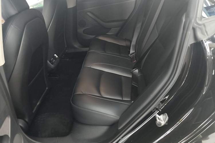 Used Tesla Model 3 2021 Revised Version Standard Range Rear-Wheel Drive Upgraded Edition 3D1 Left Rear Seat