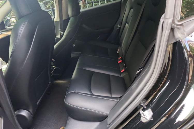 Used Tesla Model 3 2021 Standard Range Rear-Wheel Drive Upgraded Version 3D6 Left Rear Seat
