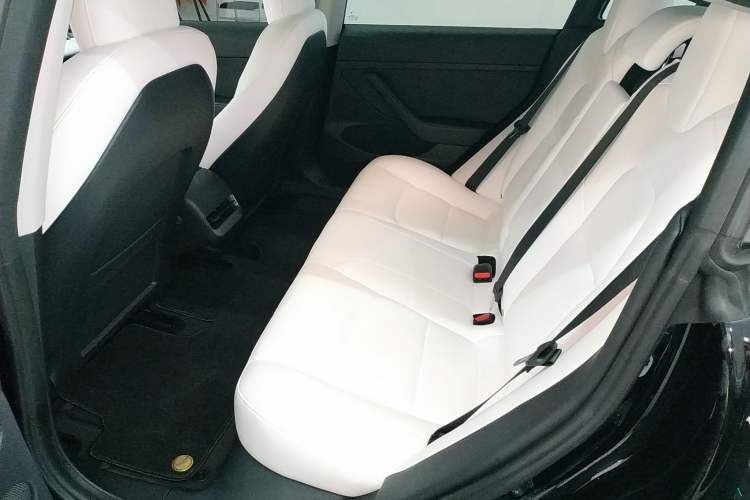 Used Tesla Model 3 2021 Revised Version Standard Range Rear-Wheel Drive Upgraded Edition 3D1 Left Rear Seat