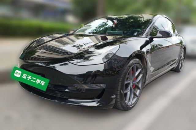 Used Tesla Model 3 2021 Revised Performance Version with All-Wheel Drive 3D1