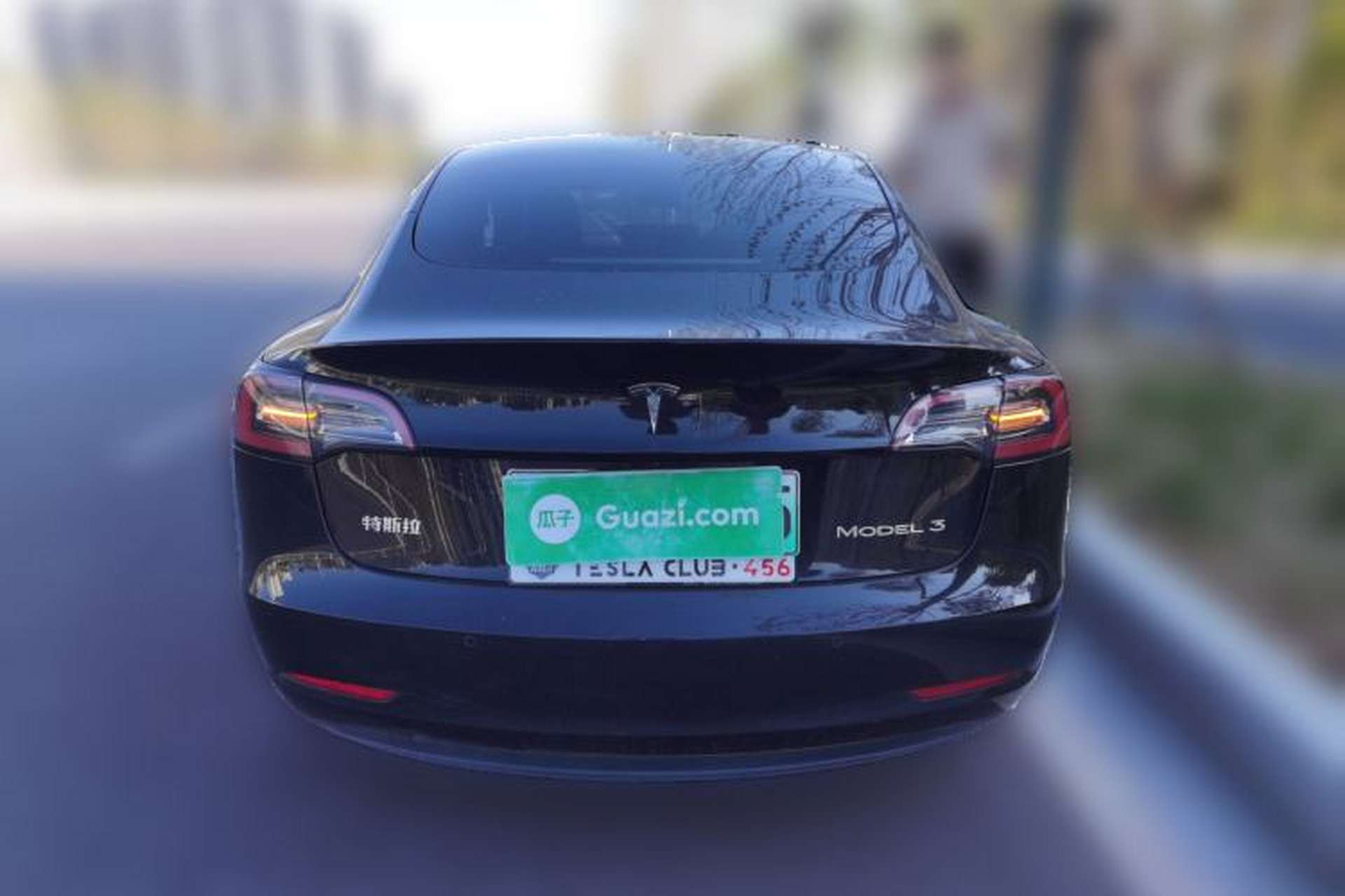Used Tesla Model 3 2021 Standard Range Rear-Drive Upgraded Version Rear