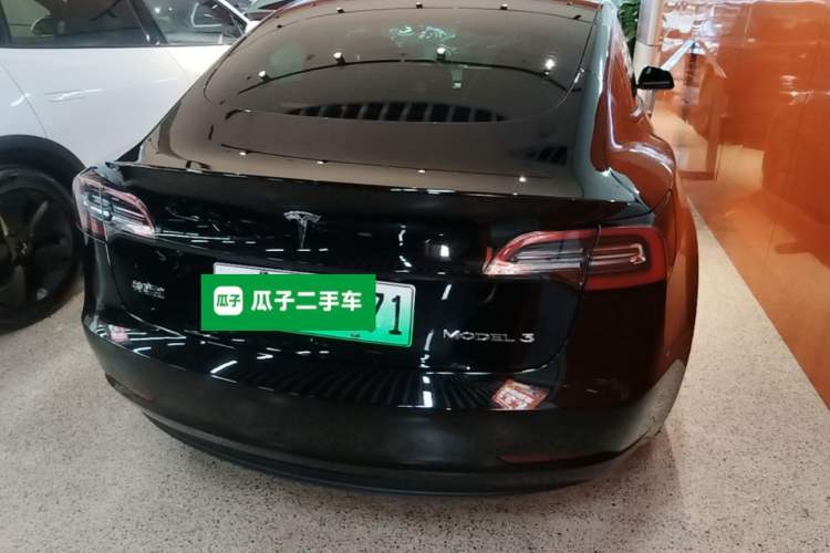 Used Tesla Model 3 2021 Standard Range Rear-Drive Upgraded Version Rear