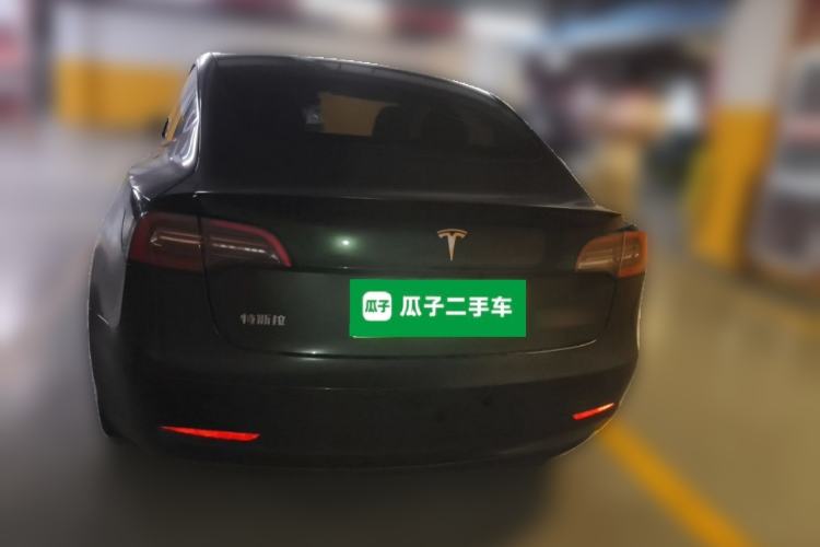 Used Tesla Model 3 2021 Revised Version II – Performance High-Performance All-Wheel-Drive Edition Rear