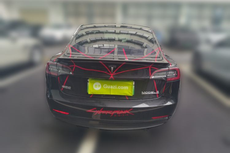 Used Tesla Model 3 2021 Performance High-Performance All-Wheel-Drive Version 3D6 Rear