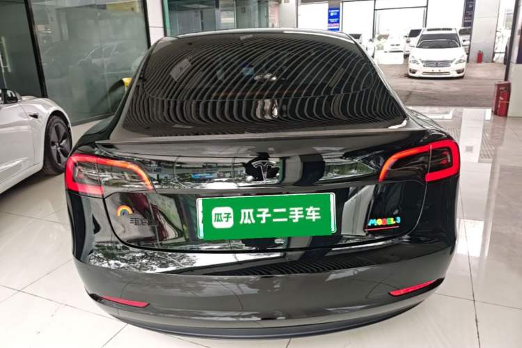 Used Tesla Model 3 2021 Performance High-Performance All-Wheel-Drive Version 3D6 Rear