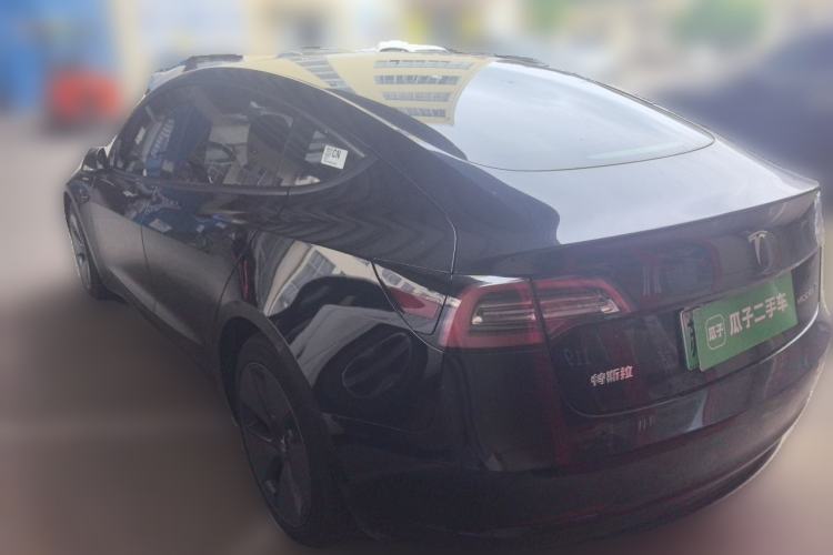 Used Tesla Model 3 2021 Standard Range Rear-Drive Upgraded Version Rear Left 45 Deg