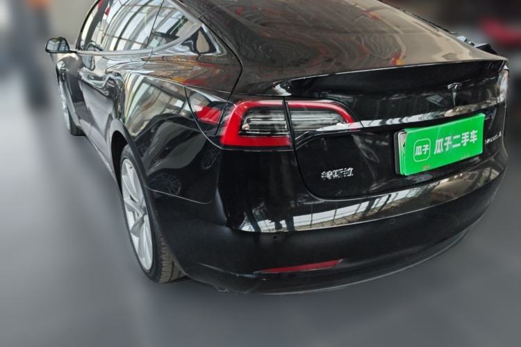 Used Tesla Model 3 2021 Standard Range Rear-Drive Upgraded Version Rear Left 45 Deg