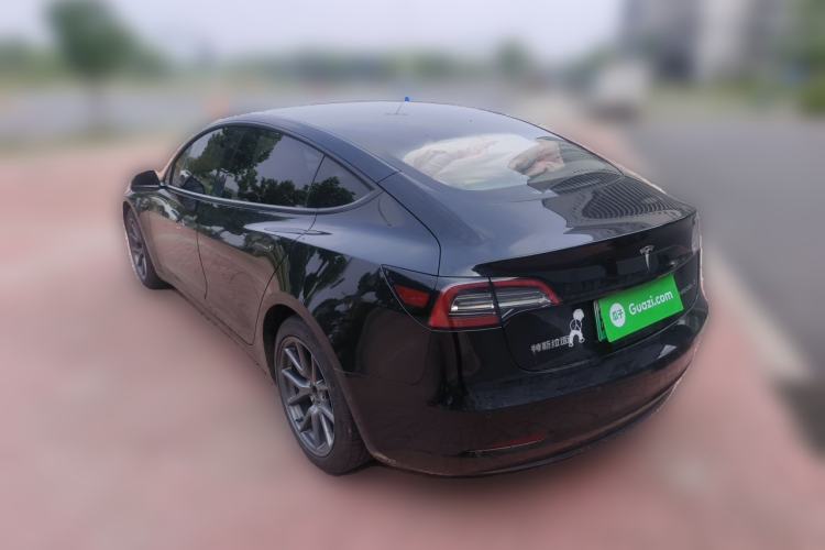 Used Tesla Model 3 2021 Revised Version Standard Range Rear-Wheel Drive Upgraded Edition 3D1 Rear Left 45 Deg