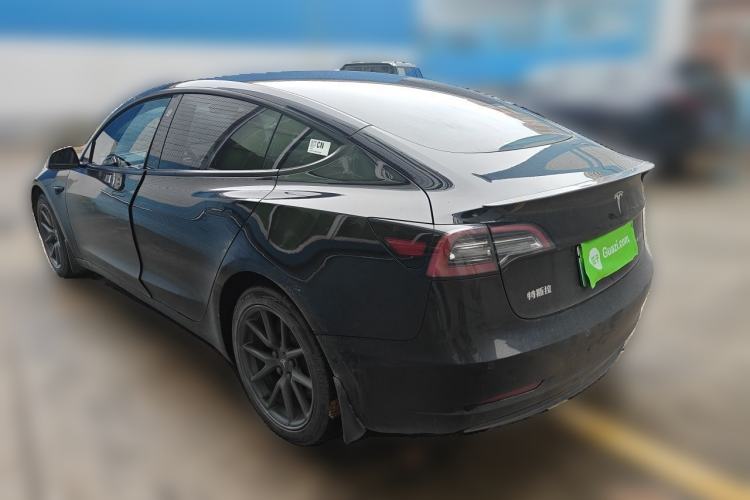Used Tesla Model 3 2021 Revised Version Standard Range Rear-Wheel Drive Upgraded Edition 3D1 Rear Left 45 Deg
