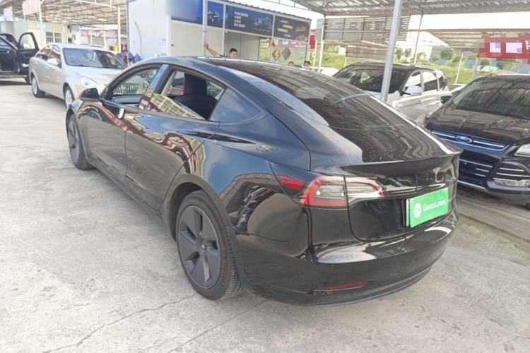 Used Tesla Model 3 2021 Revised Version Standard Range Rear-Wheel Drive Upgraded Edition 3D1 Rear Left 45 Deg