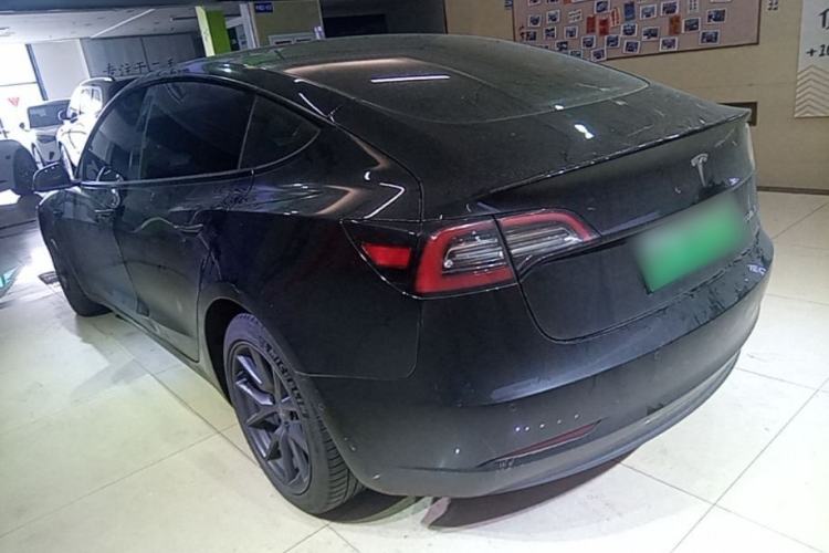 Used Tesla Model 3 2021 Standard Range Rear-Drive Upgraded Version Rear Left 45 Deg