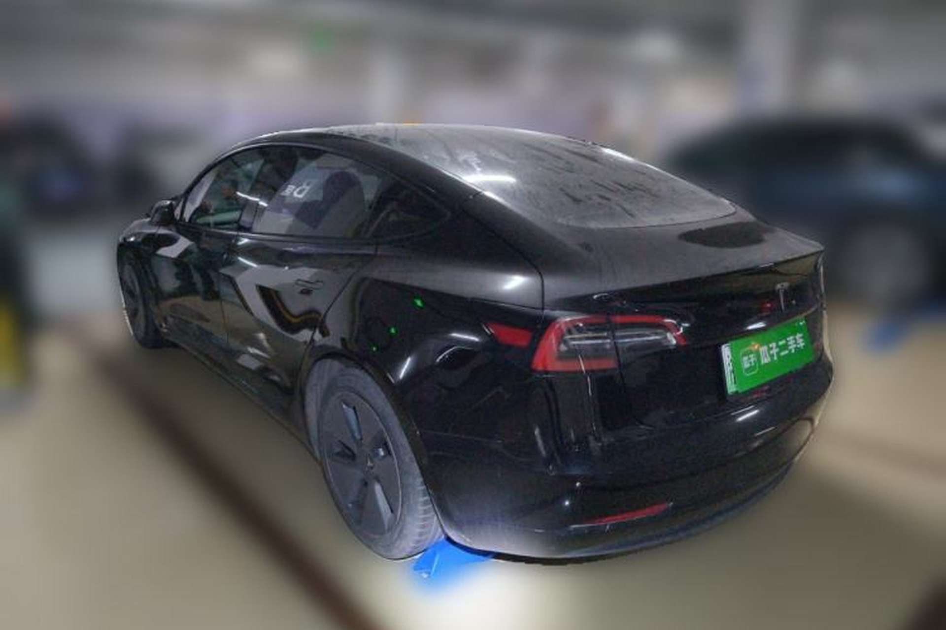 Used Tesla Model 3 2021 Standard Range Rear-Drive Upgraded Version Rear Left 45 Deg