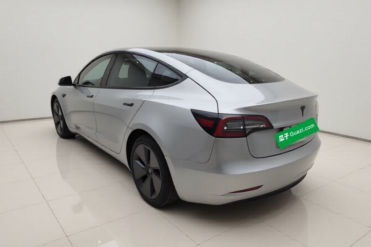 Used Tesla Model 3 2021 Standard Range Rear-Drive Upgraded Version Rear Left 45 Deg