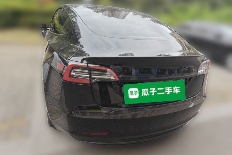 Used Tesla Model 3 2021 Standard Range Rear-Wheel Drive Upgraded Version 3D6 Rear Left 45 Deg