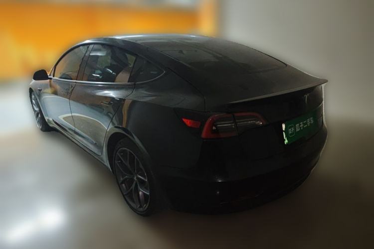 Used Tesla Model 3 2021 Revised Version II – Performance High-Performance All-Wheel-Drive Edition Rear Left 45 Deg