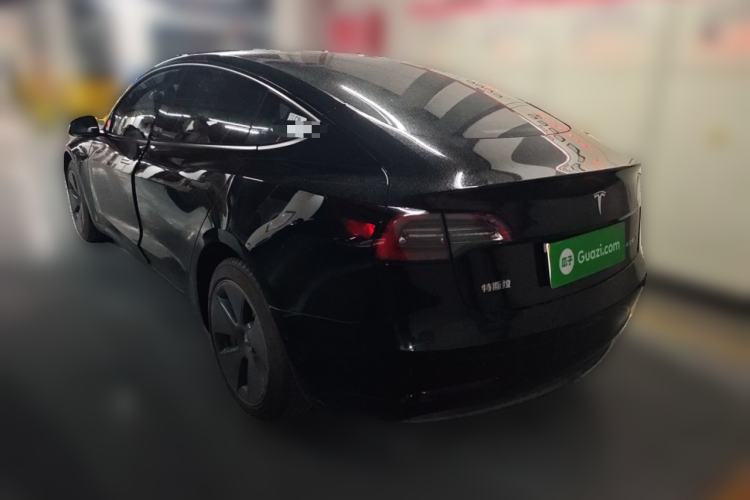 Used Tesla Model 3 2021 Standard Range Rear-Wheel Drive Upgraded Version 3D6 Rear Left 45 Deg