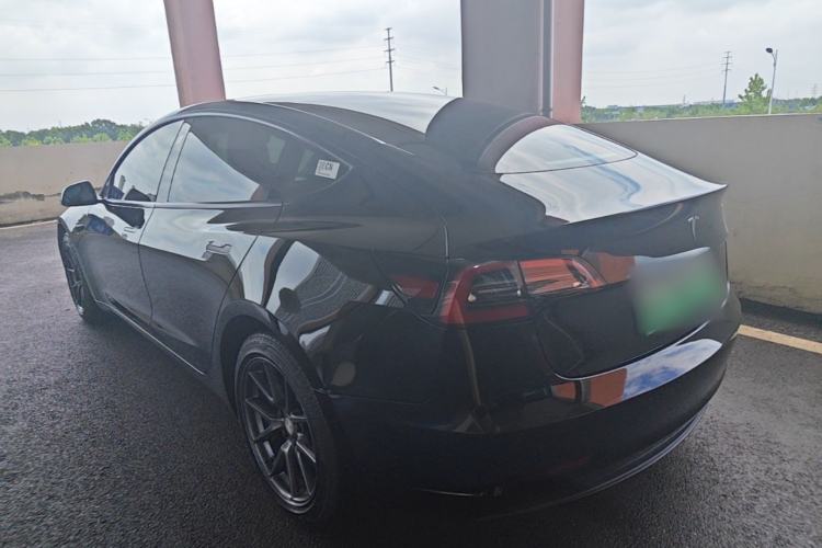 Used Tesla Model 3 2021 Standard Range Rear-Drive Upgraded Version Rear Left 45 Deg