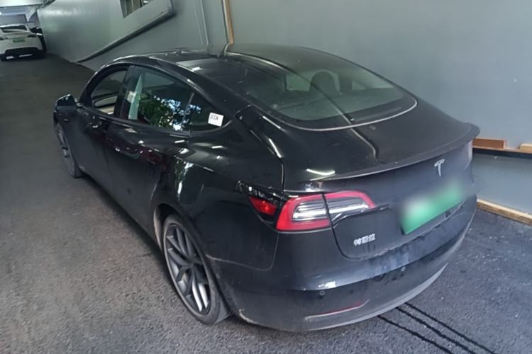 Used Tesla Model 3 2021 Revised Version II – Performance High-Performance All-Wheel-Drive Edition Rear Left 45 Deg