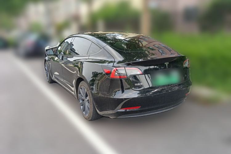 Used Tesla Model 3 2021 Standard Range Rear-Wheel Drive Upgraded Version 3D6 Rear Left 45 Deg