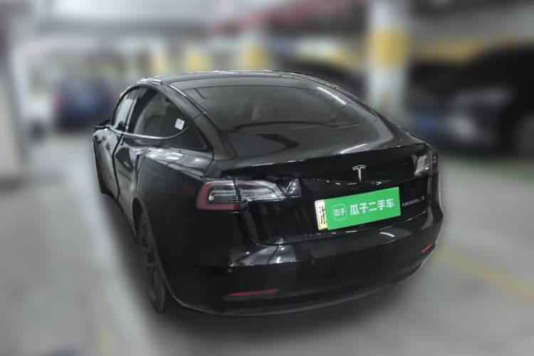 Used Tesla Model 3 2021 Standard Range Rear-Wheel Drive Upgraded Version 3D6 Rear Left 45 Deg