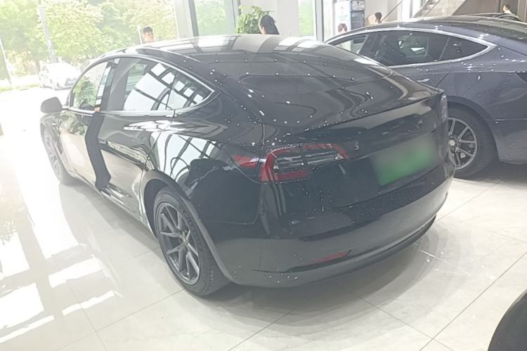 Used Tesla Model 3 2021 Standard Range Rear-Wheel Drive Upgraded Version 3D6 Rear Left 45 Deg