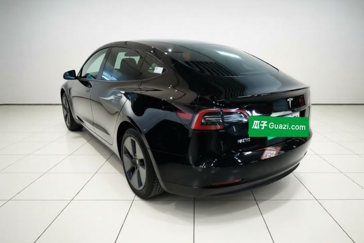Used Tesla Model 3 2021 Standard Range Rear-Drive Upgraded Version Rear Left 45 Deg