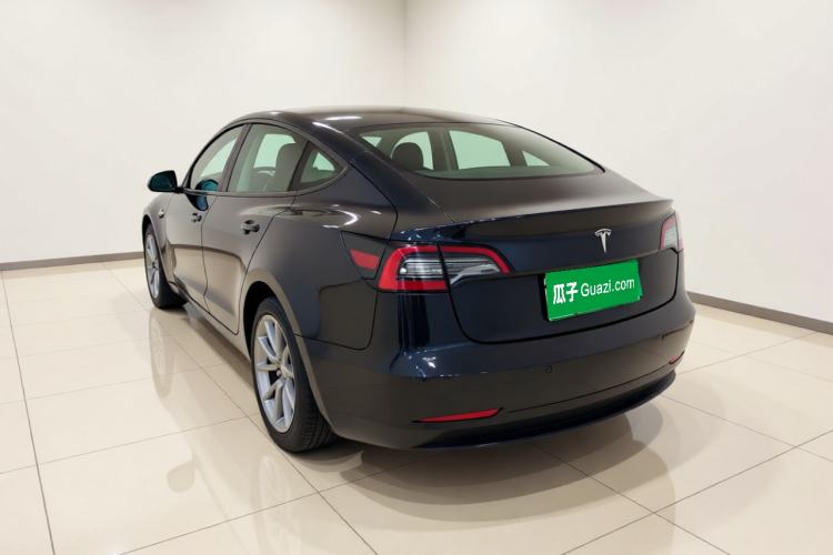 Used Tesla Model 3 2021 Standard Range Rear-Wheel Drive Upgraded Version 3D6 Rear Left 45 Deg