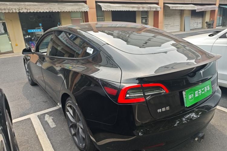 Used Tesla Model 3 2021 Revised Version II – Performance High-Performance All-Wheel-Drive Edition Rear Left 45 Deg