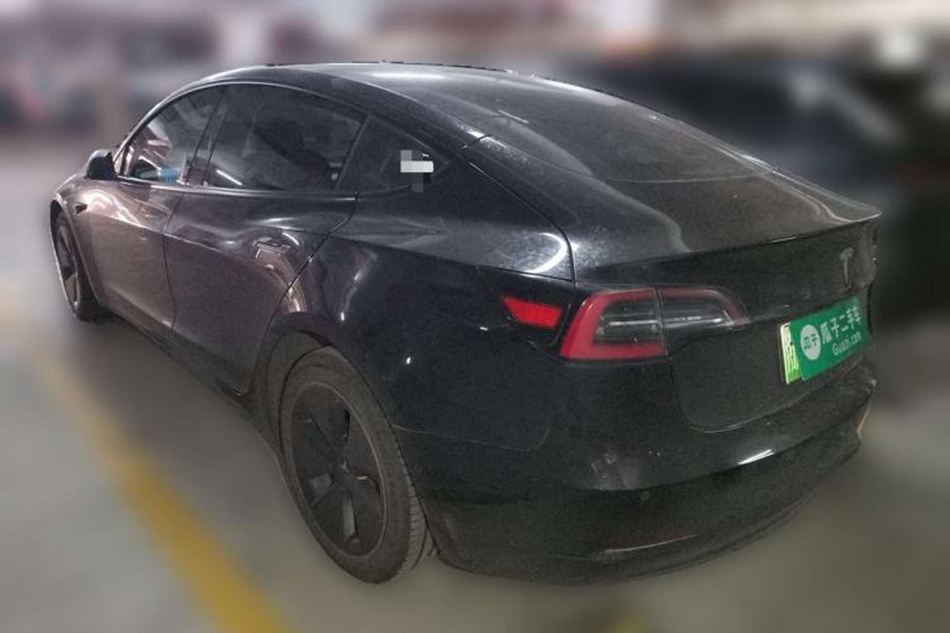 Used Tesla Model 3 2021 Revised Version Standard Range Rear-Wheel Drive Upgraded Edition 3D1 Rear Left 45 Deg