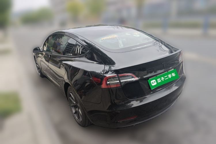 Used Tesla Model 3 2021 Standard Range Rear-Wheel Drive Upgraded Version 3D6 Rear Left 45 Deg