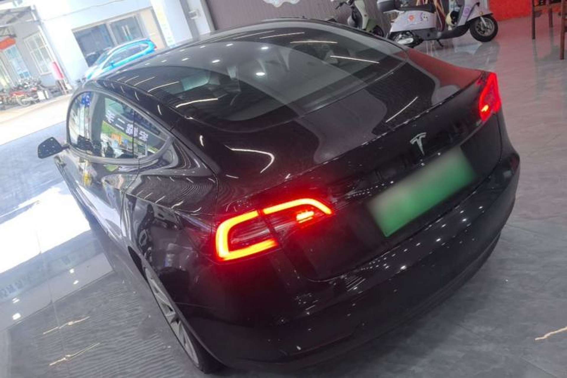 Used Tesla Model 3 2021 Standard Range Rear-Wheel Drive Upgraded Version 3D6 Rear Left 45 Deg