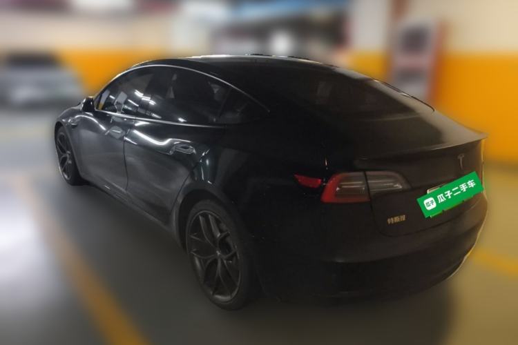 Used Tesla Model 3 2021 Revised Version II – Performance High-Performance All-Wheel-Drive Edition Rear Left 45 Deg
